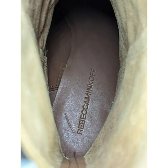 Rebecca Minkoff Women's Krissa Suede Fringe Low-Heel Boots Size 8.5 (MSRP $198) - Picture 6 of 12
